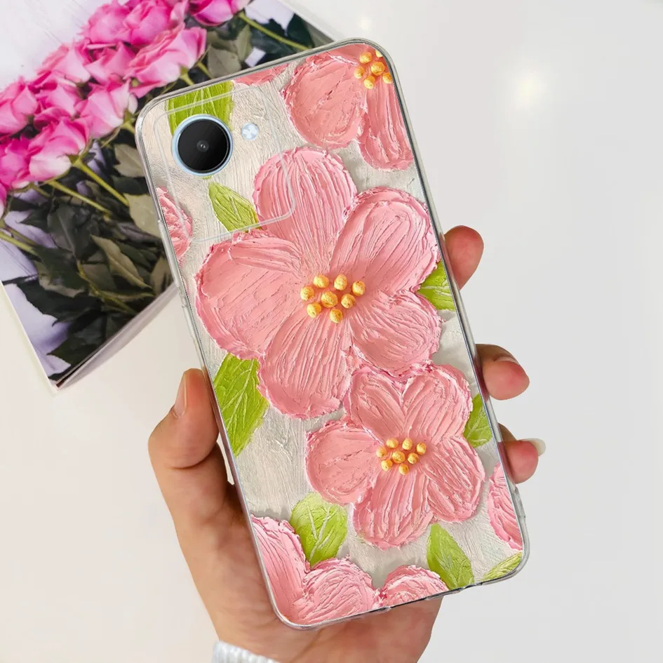 Fashionable Marble Cartoon Soft Phone Case - Bumper Cover