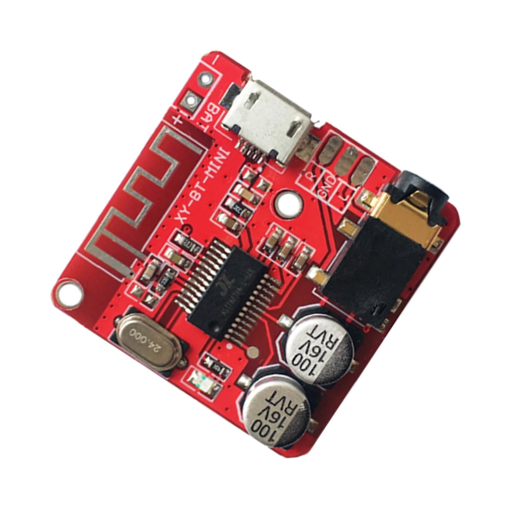 블루투스 호환 5.0 디코더 지원 마이크로 USB 무선 스테레오 모듈 DIY 용 듀얼 채널 자동차 스테레오 음악 증폭기 모듈