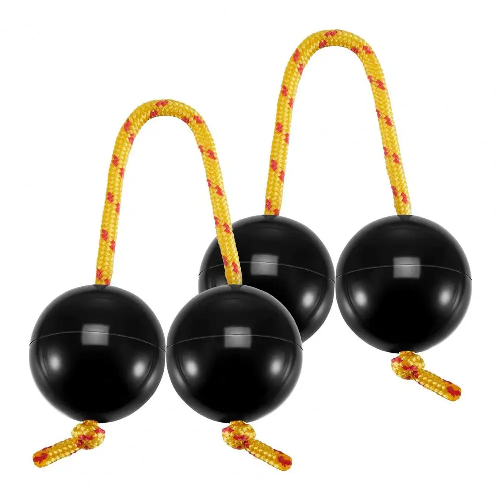 2 Pair Musical Percussion Toy Asalato Rhythmic Ball Hand Shaker For Adults Teenagers
