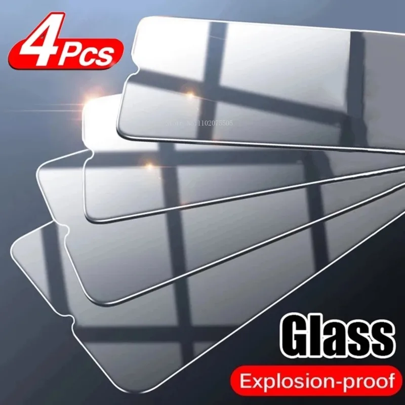 

4 шт. закаленное стекло для Samsung Galaxy a51 a71 a23 a52 a34 F14 F34 5 A24 a32 a12 a02s a21s a33 a54 a20e a10 a20 a14 53 стекло