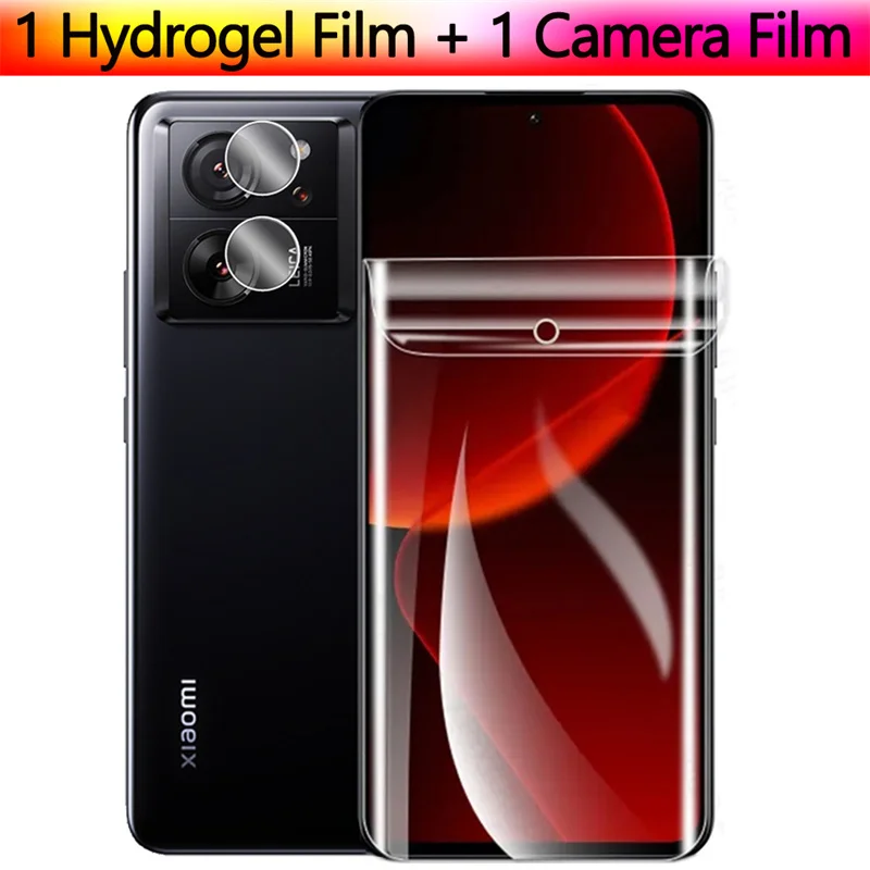 

hydrogel film + camera film for mi 13 t pro soft screen protector mi 13t pro xiaomi 13t protective film mi13t xiaomi 13t pro