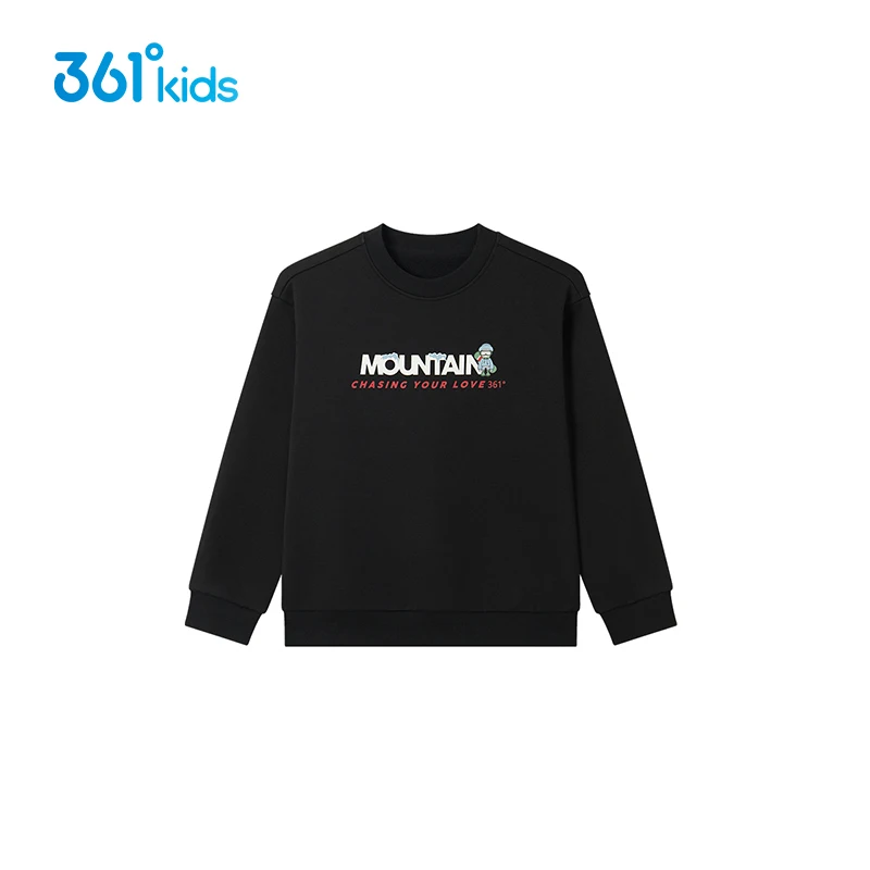 

361 Degrees Winter Children's thickened pullover hoodie fabric is soft, skin friendly, not easy to pilling, not easy to deform