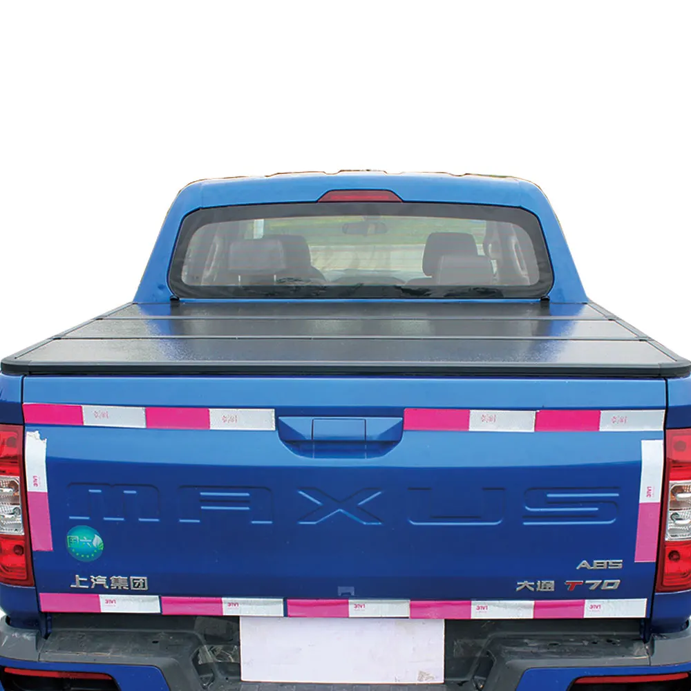 

Hard aluminum alloy pickup Tri-fold cover for DODGE Ram 1500 6.5ft aluminum alloy trunk top hard lid