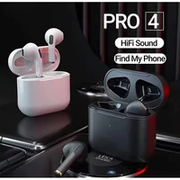 Pro 4 TWS Wireless Headphones Earphone Bluetooth-compatible 5.3 Waterproof Headset with Mic for Xiaomi iPhone Pro4 Earbuds Game 2