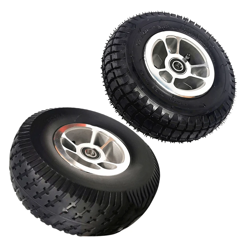

9inch 9x3.50-4 Tire For Drones Robot Tyre Whole Tire 9x3.50-4 Wheel Inflation Solid Tyre Electric Scooter Tires Accessories