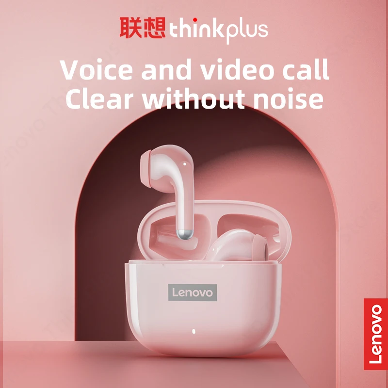 Original Lenovo LP40 Pro TWS Earphones Wireless Bluetooth V5.1 Sport Noise Reduction Headphones Touch Control HD Call With Mic 4