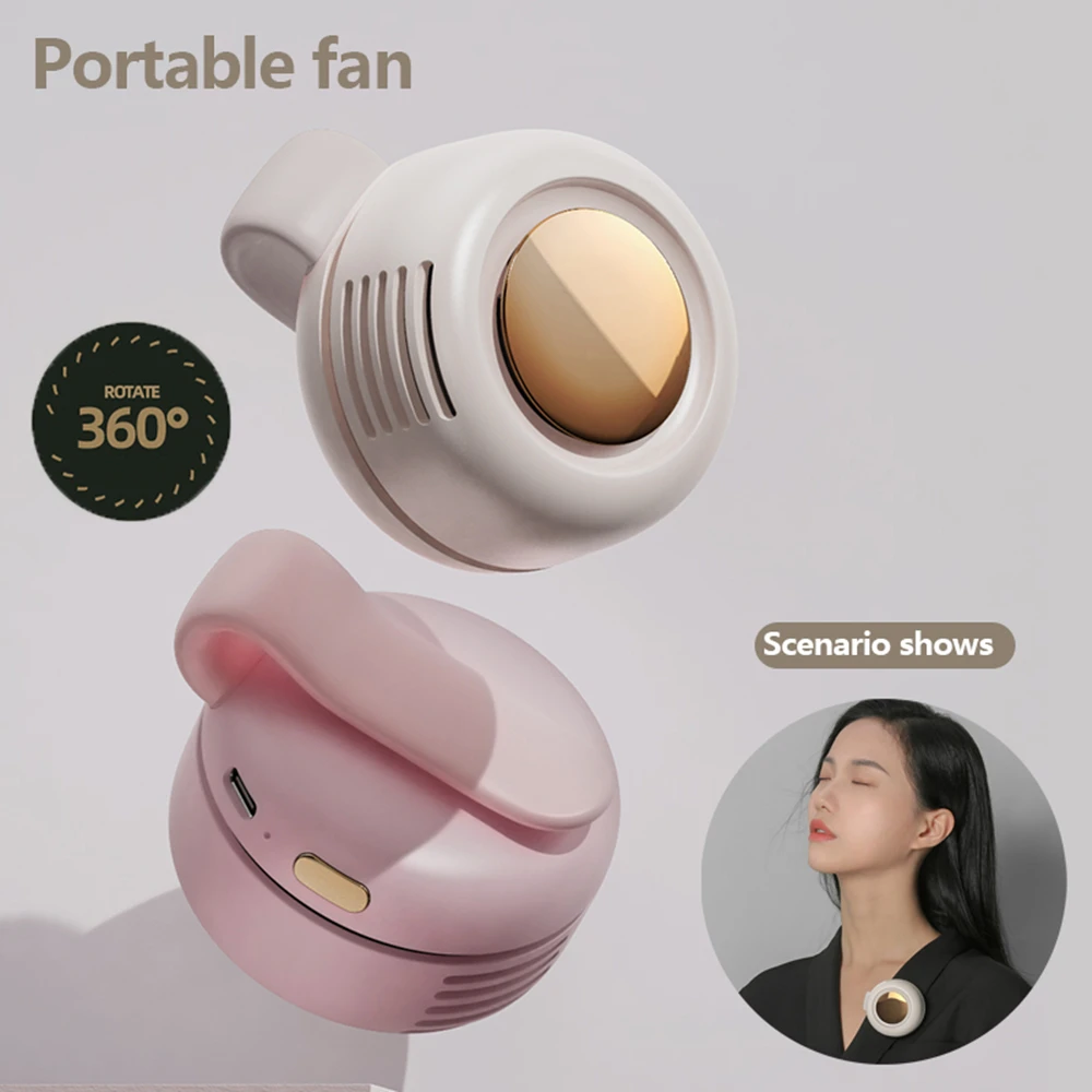 

1 Set Portable Fan Portable USB Fan Clip-On Fan Cooling Personal For Office Household Traveling Summer Cooler Air Conditioner