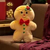 Christmas Tree Gingerbread Man Snowman Gingerbread House Plush Toy Coussin Extérieur Imperméable Jardin 4