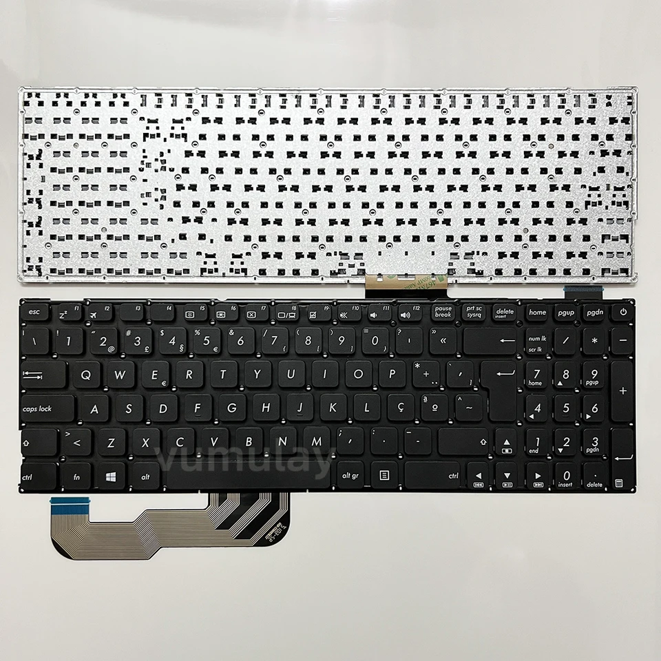 Clavier AZERTY Français Neuf Pour Asus F541, K541UA, K541UJ, K541UV - Couleur Blanc