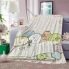 Warm Winter Blankets for Sofa Cover Blanket Sumikkos Gurashis Cute Throw Blanket Luxury Bedding Fluffy Soft Blankets King Size 1