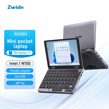 Zwide Mini Laptop 8-inch touch screen two-in-one convenient pocket business trip business office entertainment