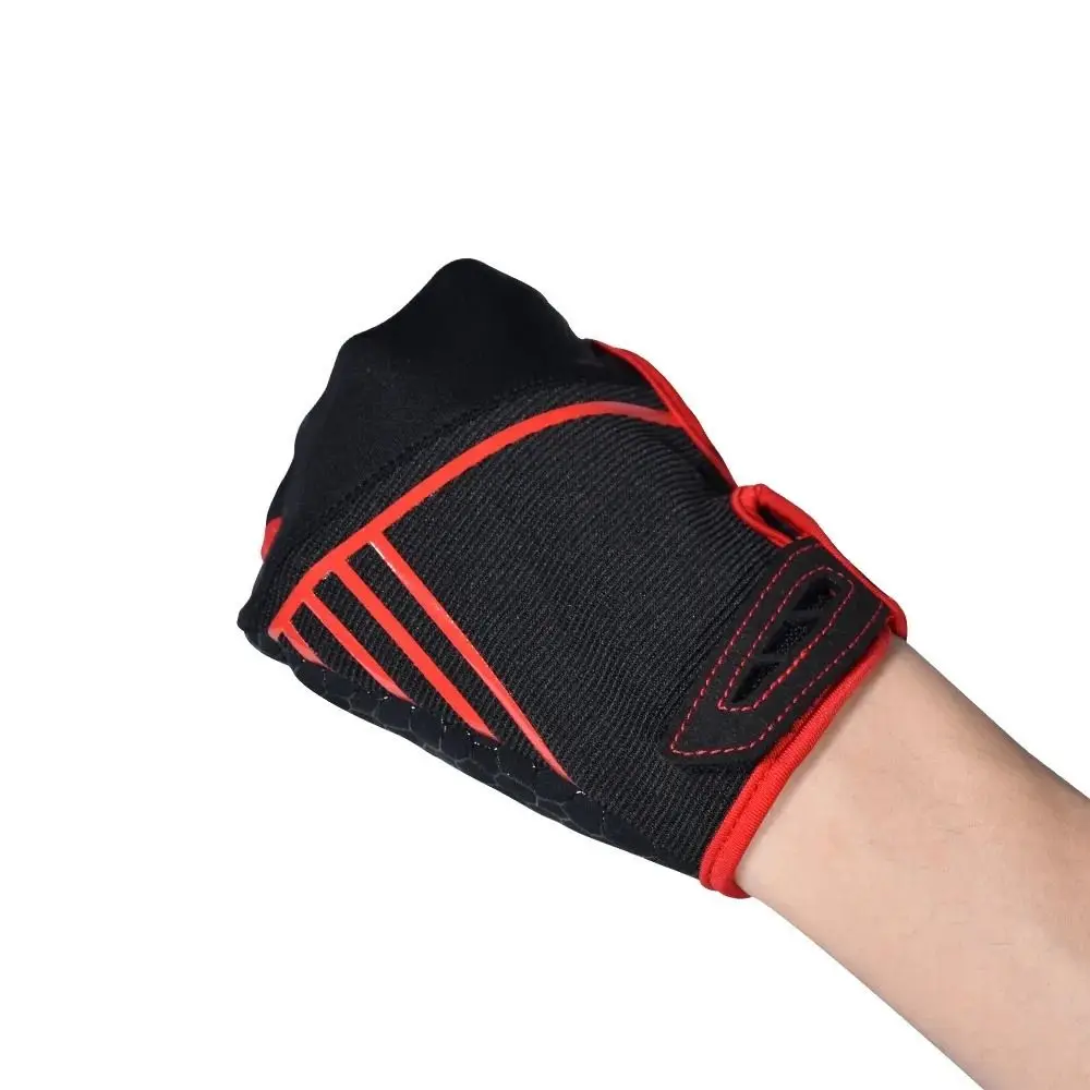 Guantes antideslizantes de medio dedo para hombre y mujer, manoplas de bolos, accesorios deportivos profesionales, suaves