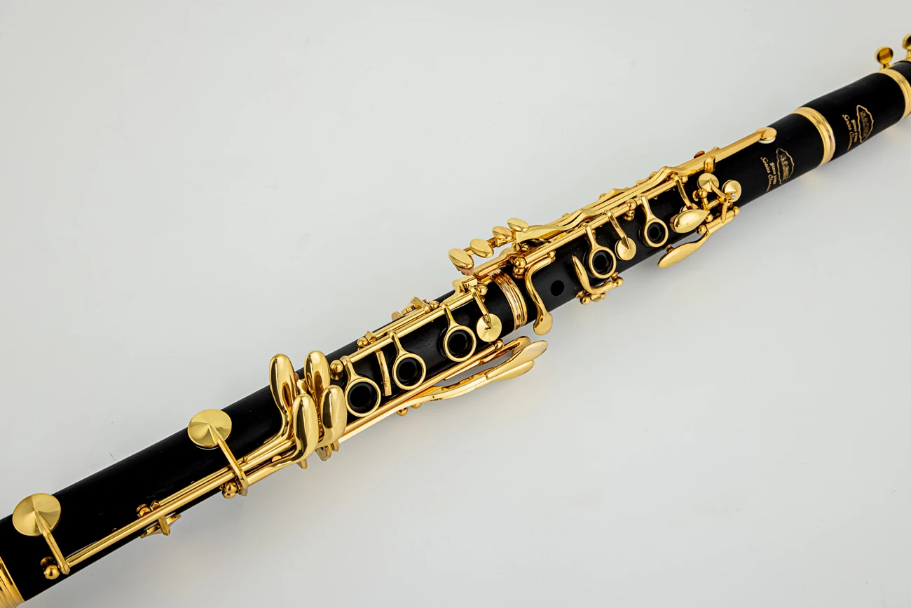 SADSN SCL-500 Clarinet Bb Tune Bakelite Wood Gold Keys Professional Woodwind Instrument With Case Accessories