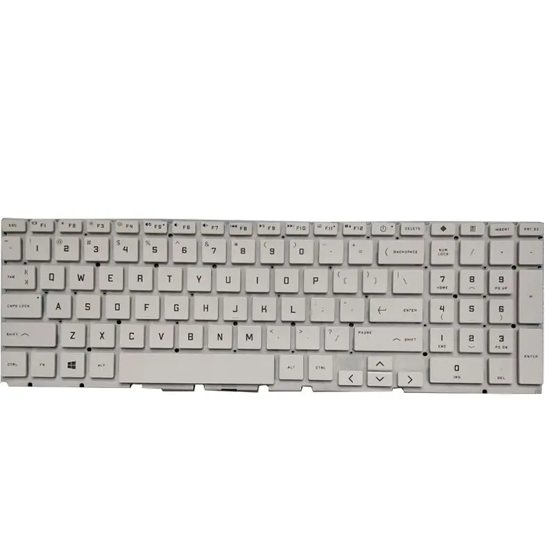 Teclado Retroiluminado dos Eua ou Espanhol hp Victus 16-e 16-d 16-e0010nr gu 16-e0043nr 16-e0075ax Tpn-q263 16-d0013dx 16-d0030 16t-d000 Novo - Imagem 4