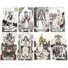 Secret Mirror Tarot Card Games Paper Manual 12x7 cm 4