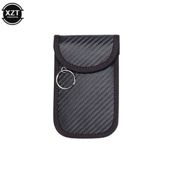 Enhanced Car Key Signal Blocker Case - Faraday Cage Fob Pouch with RFID Blocking for Keyless Entry Protection (Black)