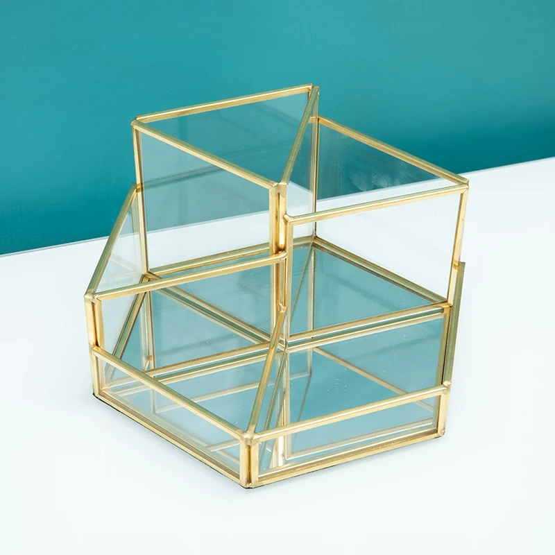 

Makeup Brush Storage Box Makeup Brush Holder Cosmetic Brush Box Desktop Organizer Eyebrow Pencil Stand Makeup Tool