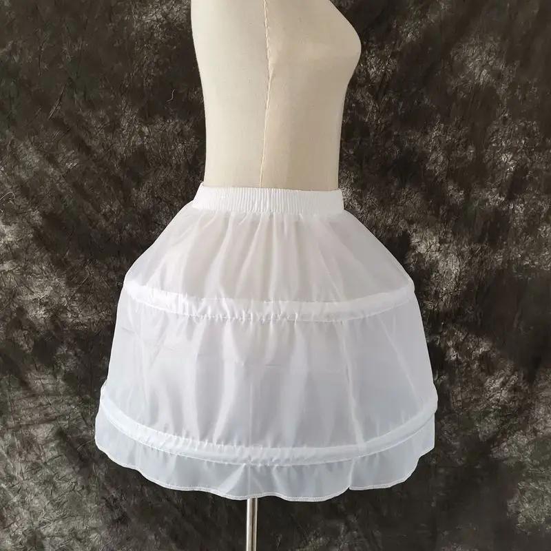 

2022 New Women Girls Lolita Skirt Short Cosplay Dress Skirt 2Hoops Petticoat Bride Wedding Dress
