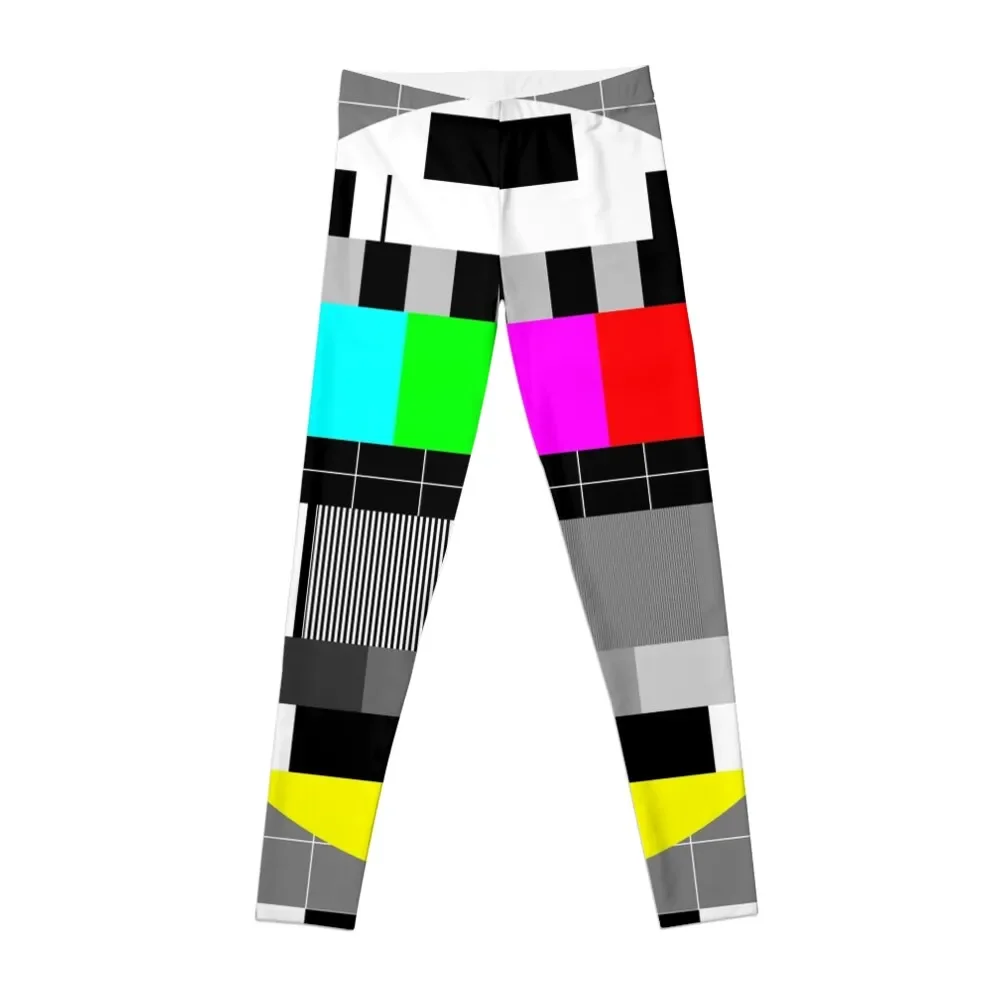 

PAL TV Test Card Leggings workout clothes for harem pants Sports female Womens Leggings