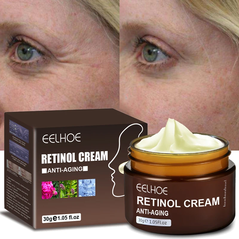 Retinol Face Cream Antiaging Fade Wrinkle Firming Lifting Brightening