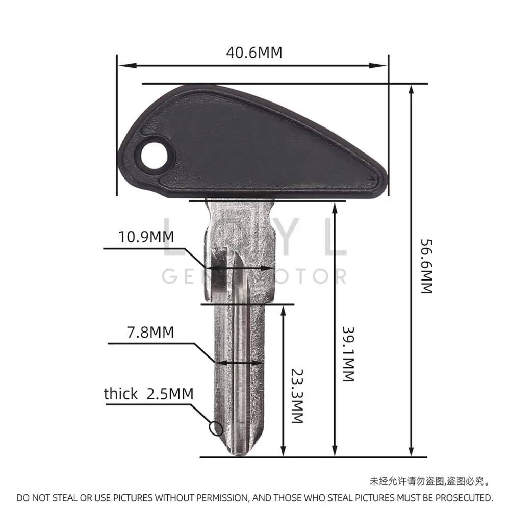 3PCS 새로운 블랭크 키 오토바이 인디언 로드마스터 스카우트 로드마스터 보버 FTR1200 리미티드 FTR 랠리 2018용 미가공 키 교체