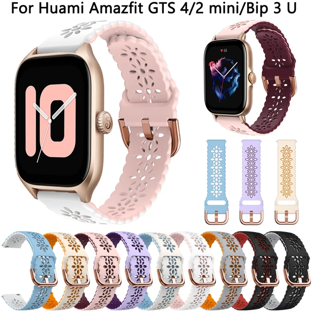 For Huimi Amazfit Bip U Pro Correa Spotrs Silicone Wrist Strap For Amazfit  Bip S/U/Bip Lite Bracelet 20mm Replaceable Watchband - AliExpress