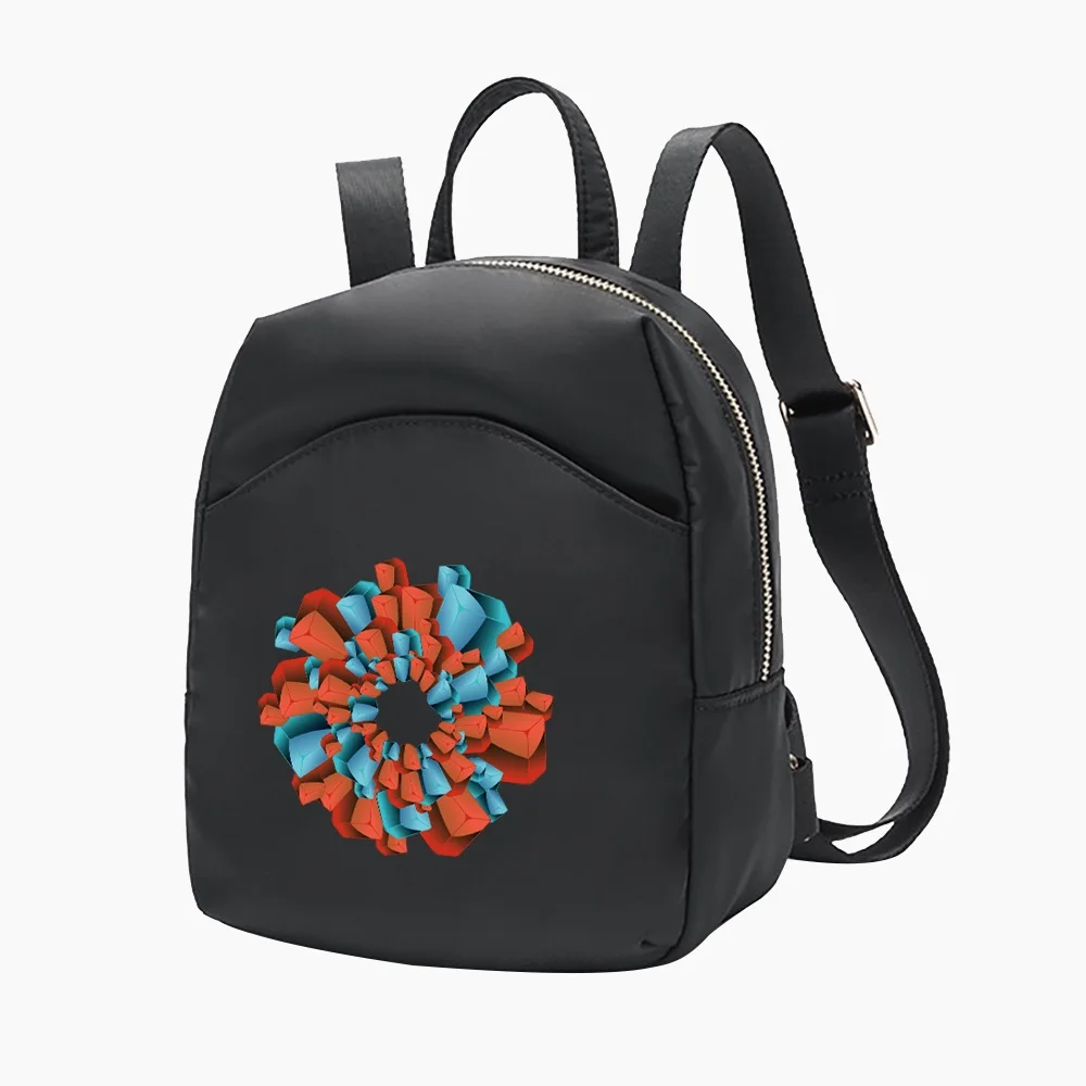 2022 New Women's Mini Backpack Small School Bags for Girls Crossbody Bag  Designer Backpacks 3D Series Pattern Travel Student Bag - AliExpress