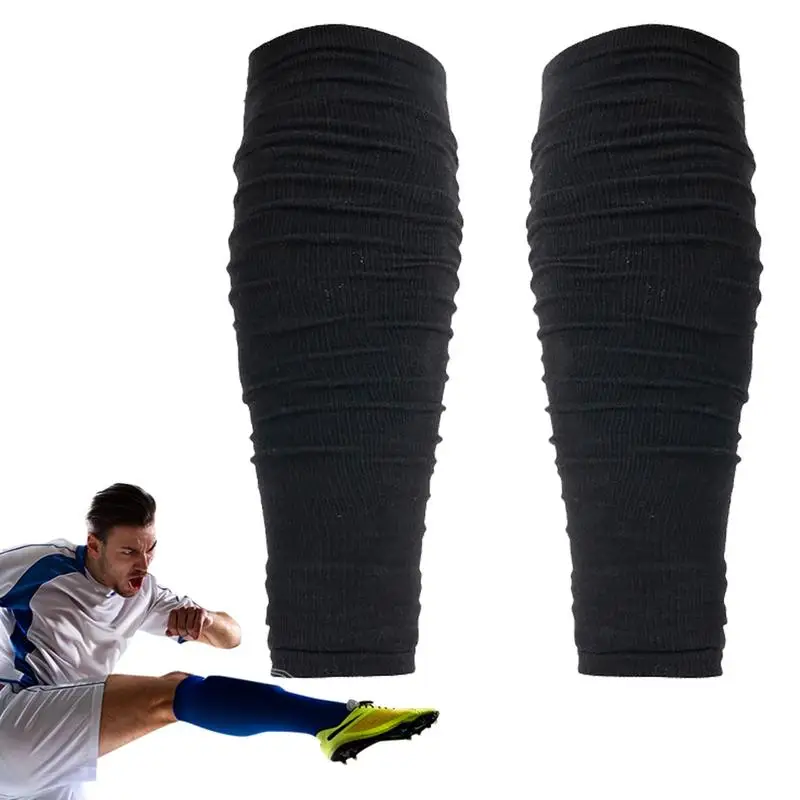 

Scrunch Football Sleeves 1 Pair Calf Compression Sock For Men Sports Accessories For Running Cycling Basketball Protection