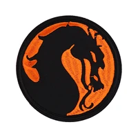 Street Games Cartoon Dragon Embroidered Iron-On Patch – DIY Decorative Patch Sticker for Jackets, Jeans, Bags & Clothing - Image 6