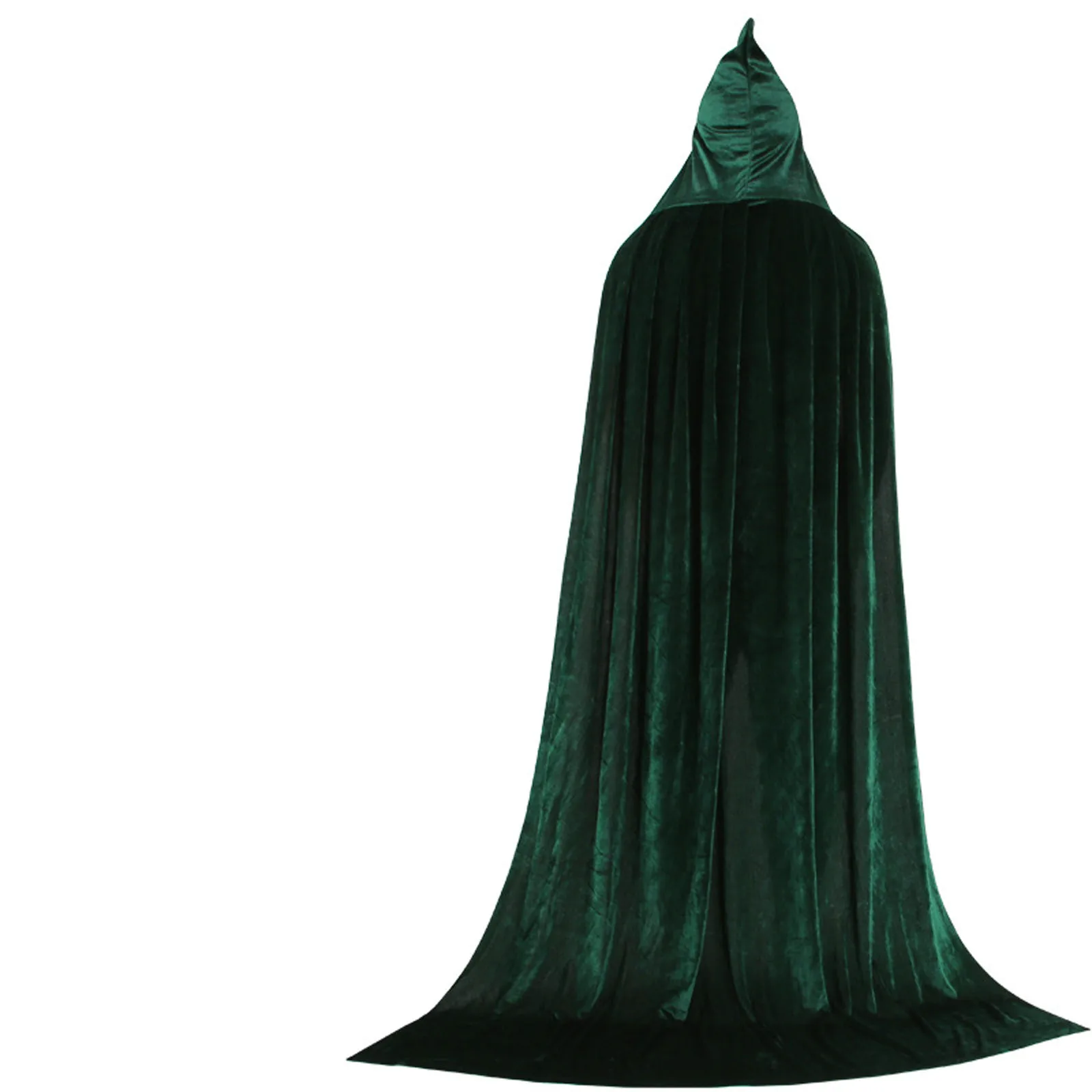 Medieval Hooded Cloak - Long Cape for Cosplay Halloween and Reenactment