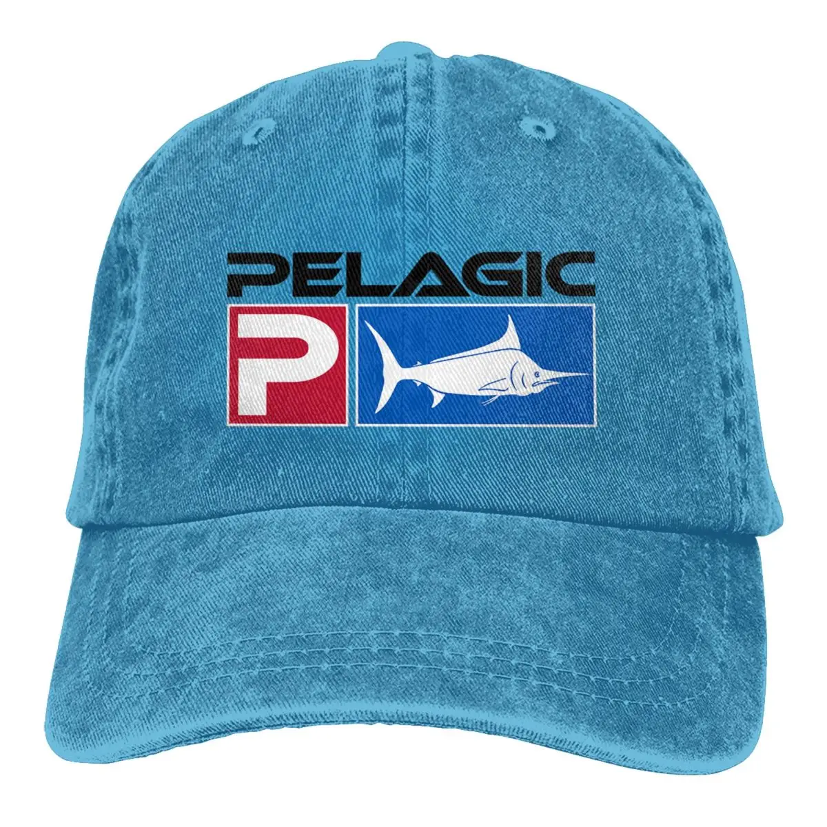 

Fishing Pelagic Baseball Cap Accessories Outfit Vintage Distressed Denim Hat Men Fisherman Outdoor Fishing Hats Cap