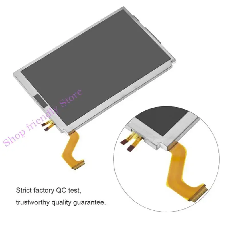 새로운 XL LL 휴대용 게임 장치에 적합한 고성능 LCD 상단 스크린 디스플레이 교체 선명한 화질