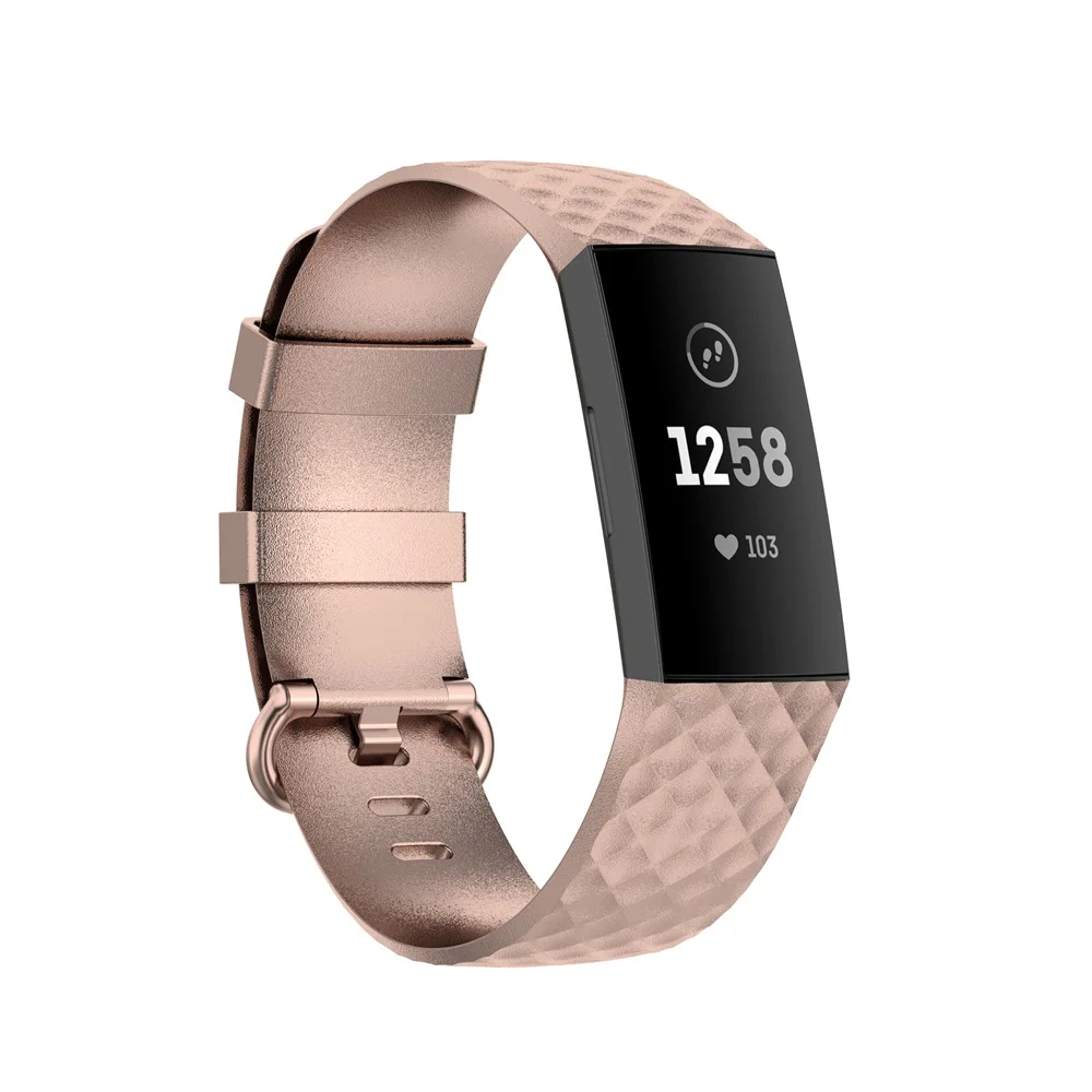 Fitbit Charge 4 용 고품질 시계 스트랩, 스포츠 시계 밴드, 실리콘 손목 밴드, Fitbit Charge 3/3 SE 액세서리