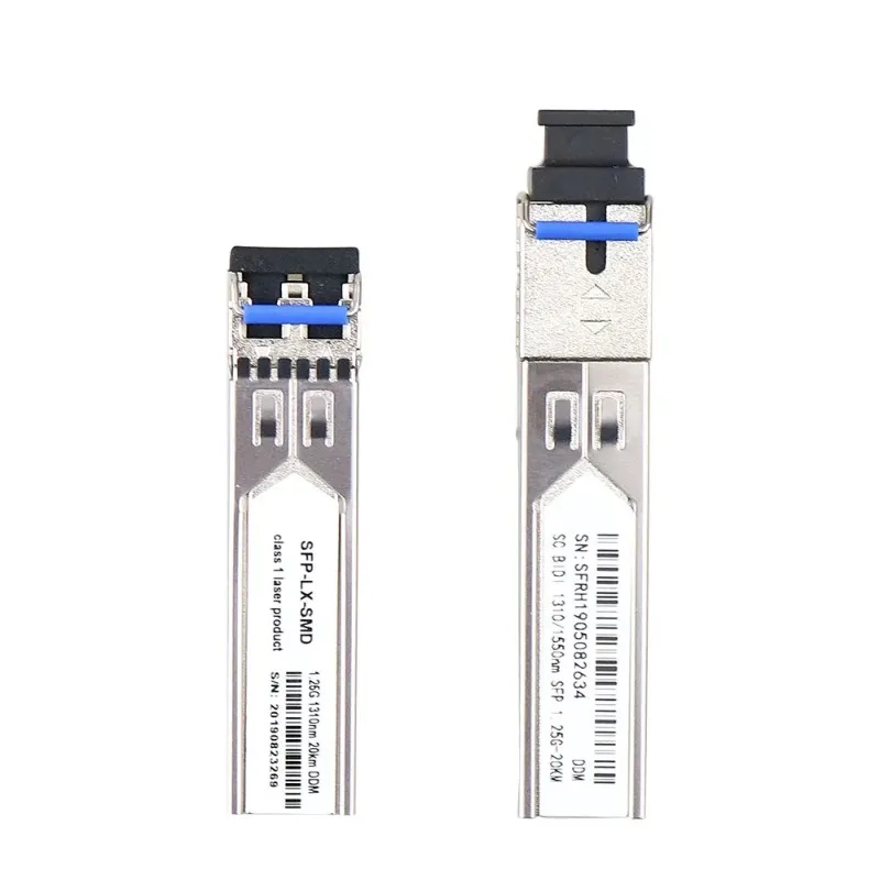 Gigabit SFP адаптер приемопередатчика для Ubiquiti UF-SM-1G Single-mode 1000Base-LX, 1,25 Gb/s SFP LX module 1310nm/1550nm SC connector