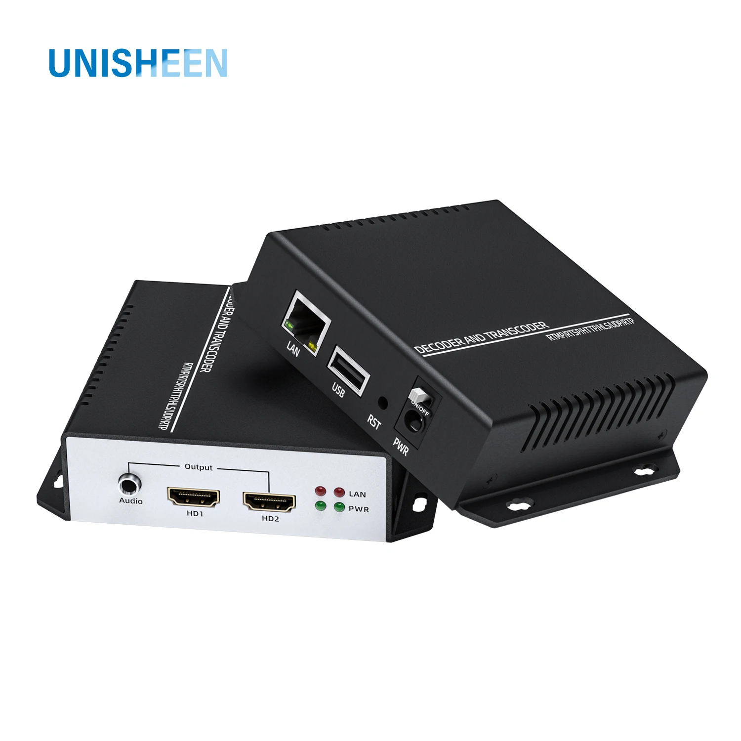 Topbox 4K60 Interlance Stream H.265 H.264 Transcoder SRT RTSP Rtmp HDMI Video Decoder Capture Box
