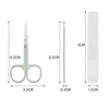 6Pcs/Set HighGrade Nail Clippers for Household Men And Women Universal Pedicure Tools Portable Nail Tools Glass File Earpick 4