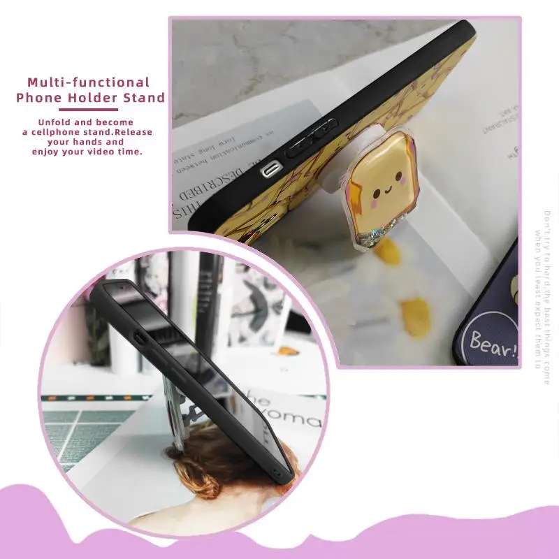 TPU phone stand holder Phone Case For Samsung Galaxy Xcover5/SM-G525F Soft Case Fashion Design 2