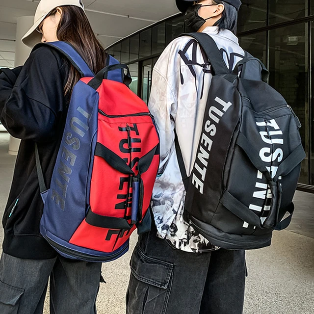 Bolsa de gimnasio deportiva de gran capacidad para mujer, mochila de  Fitness, resistente al agua, zapatos