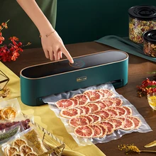 

70KPa Automatic Vacuum Packing Machine Vacuum Sealer Digital Display Touch Operation for Food Storage Packer Vacuum Bags 220v