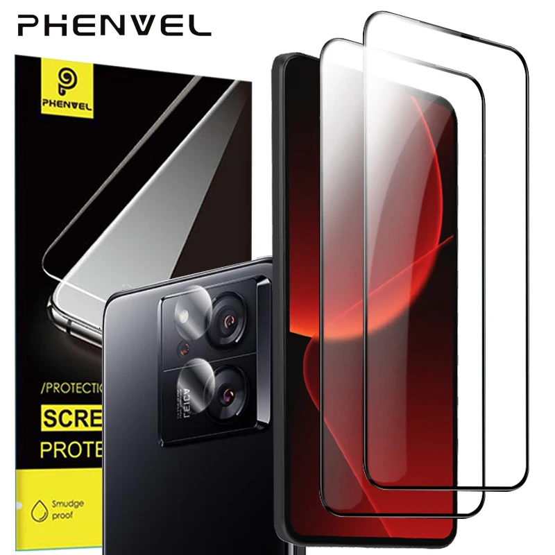 

Олеофобное Защитное стекло для Xiaomi Mi 13T Pro, полное покрытие, Защита экрана для Xiomi Mi 13T, закаленная пленка