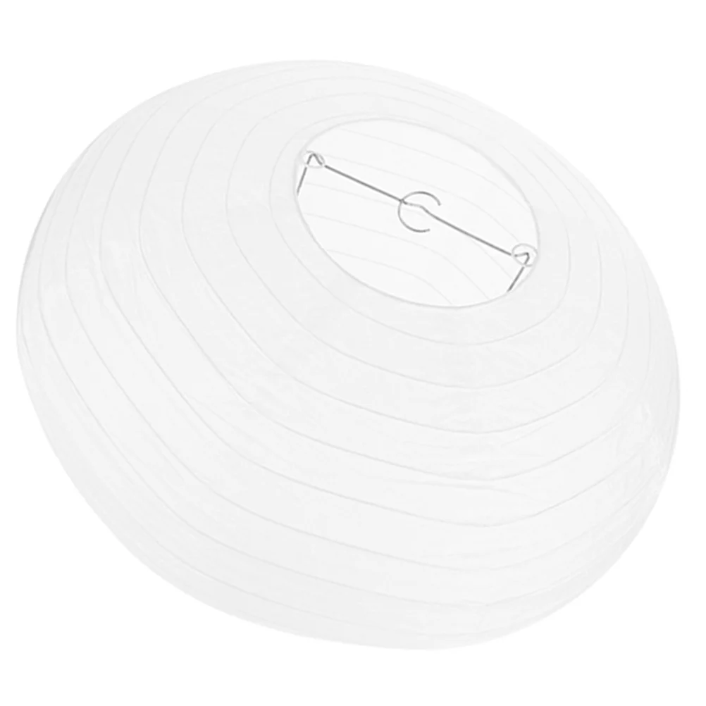 

White Paper Lanterns Hanging Paper Lantern Lamp Shade Ceiling Lampshade Ball Table Light Cover