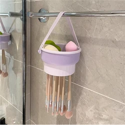 Silicone Makeup Brush Cleaning & Drying Tool Set (PURPLE)