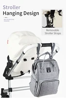 INSULAR Infant Nappy Backpack Mummy Shoulders Package Toddler Diaper Bags Baby Multi-functional Travel Packet Waterproof Outdoor 1