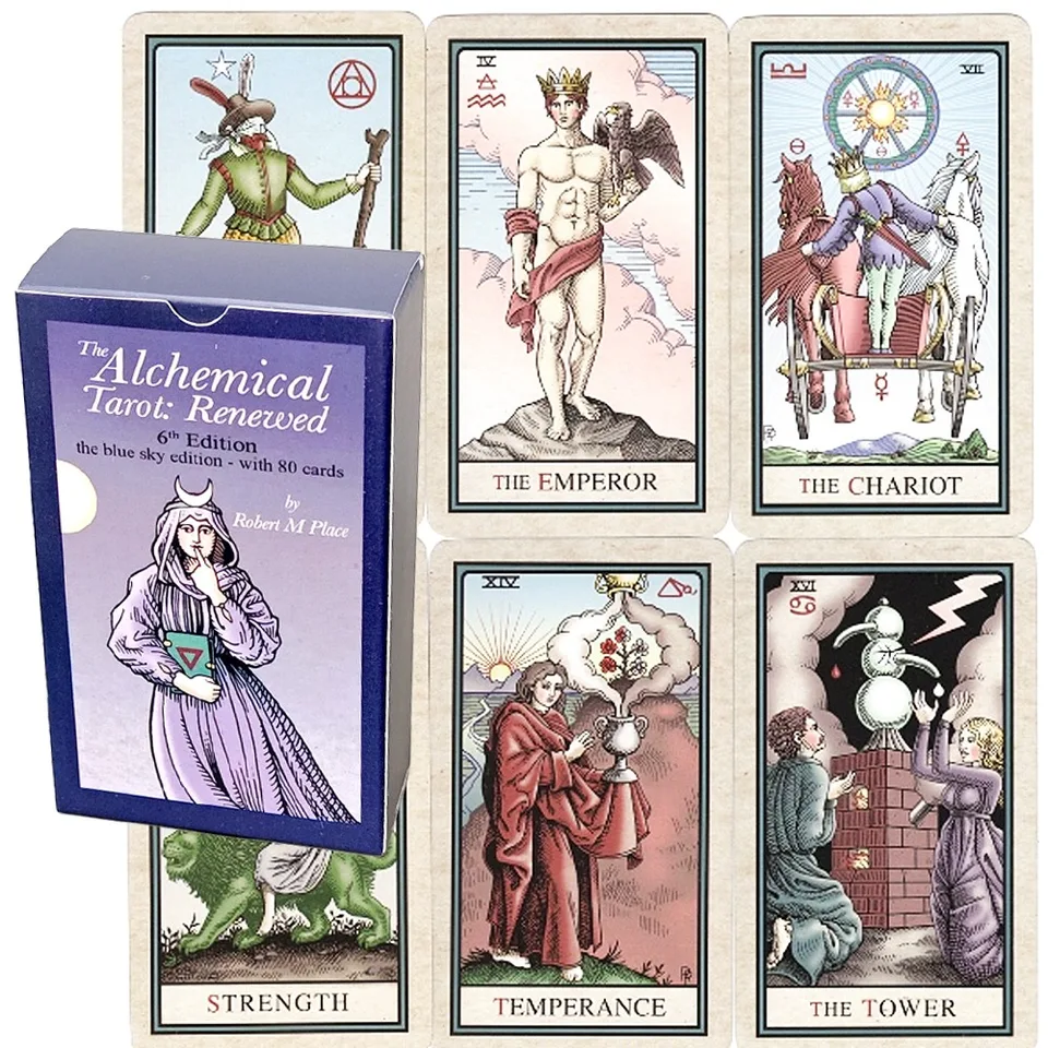 The Alchemical Tarot 12*7cm Renewed 6th Editiona 80-card Tarot
