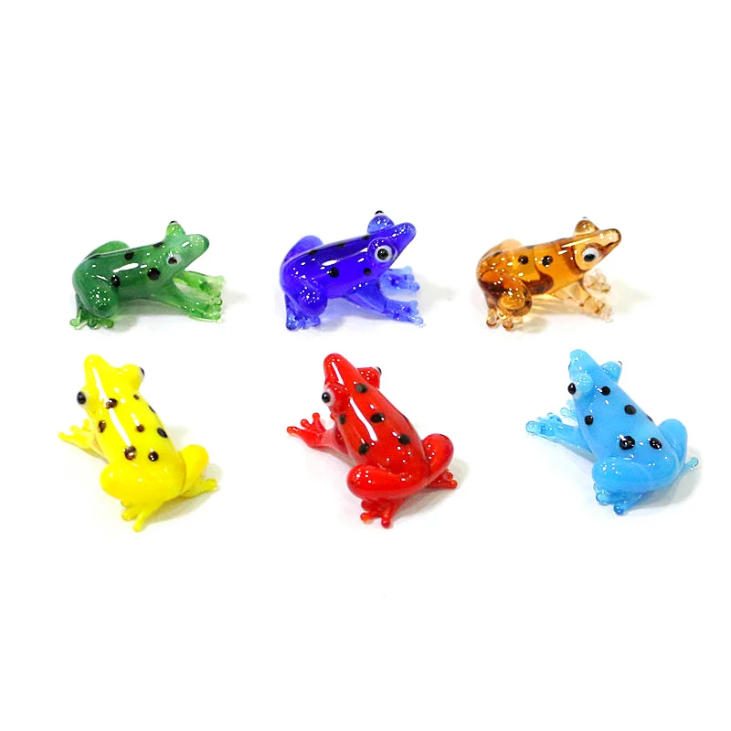 Glass Aquarium Decorations Glass Animal Ornaments Frog Glass