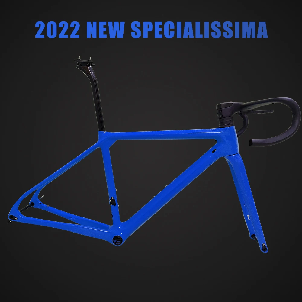 2022 T1000 UD Carbon Road Frame Specialissima Disc Brake Bicycle Frame