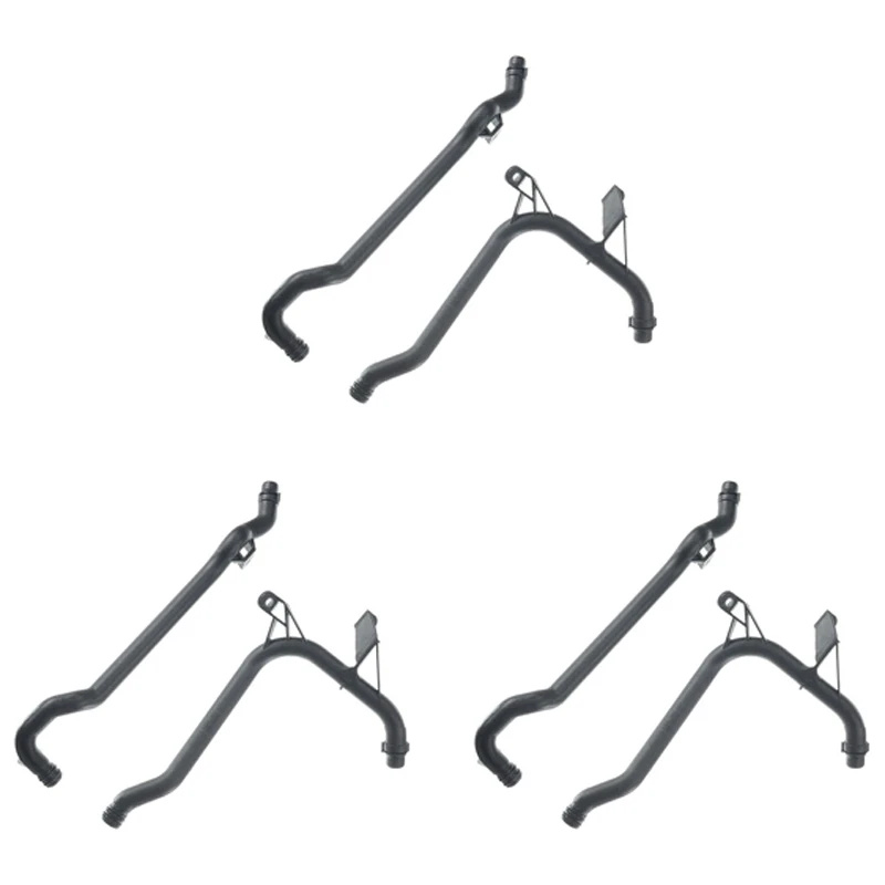 

6 PCS Engine Heater Inlet Water Coolant Pipe For -BMW E39 E46 11531705210 11537502525