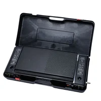 Top Ranking Multifunctional Camping Gas Stove Set Portable Double Burner Gas Cooker With Grill 2