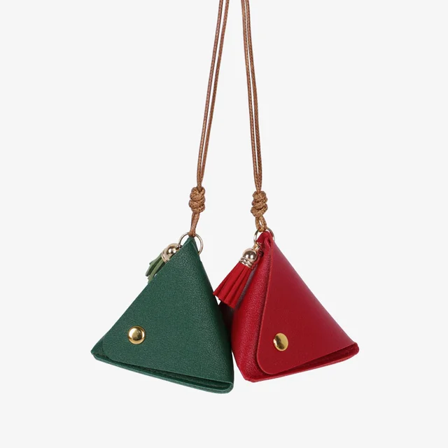 Lbsisi Élet 10Db Kis Ajándék Táskák Sárkányhajó Fesztivál Érme Pénztárca Cseréje A Hozzáférés Vezérlő Kártya Bőr Tasak Testreszabott Logó Testreszabása - Image 4