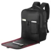 Solar Backpack 12/20W Panel Powered Laptop Bag Water-resistant Large Capacity with External USB Charging Port New men's bag 3